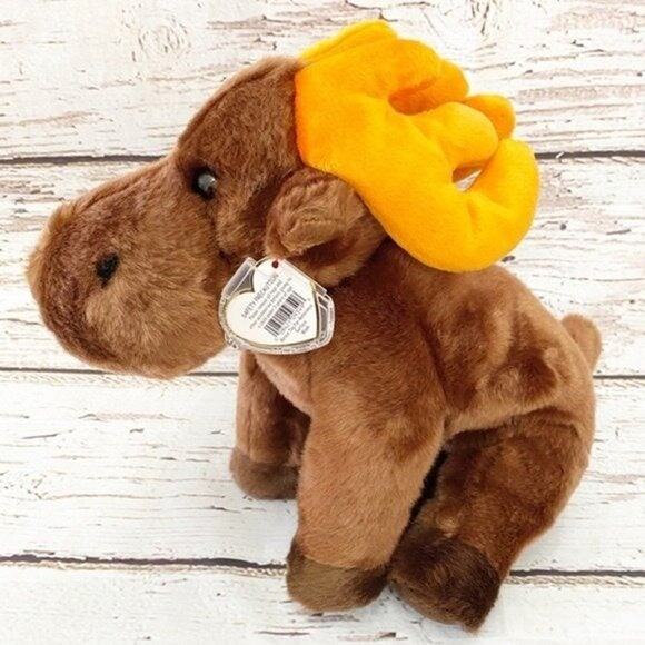 TY BEANIE BUDDIES | Chocolate The Moose - Picture 1 of 4